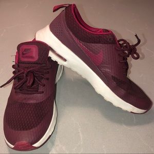 Burgundy Nike Air Max Thea